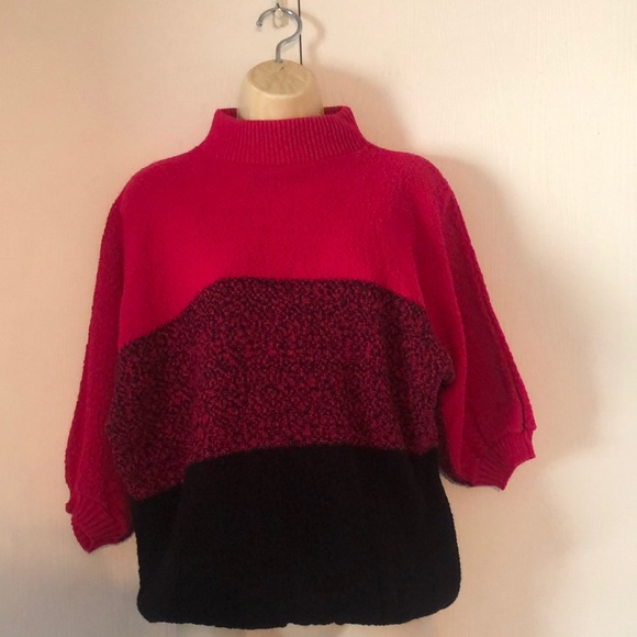 Women’s VTG Y2k fall Helen sue vintage acrylic blouse - Picture 3 of 14